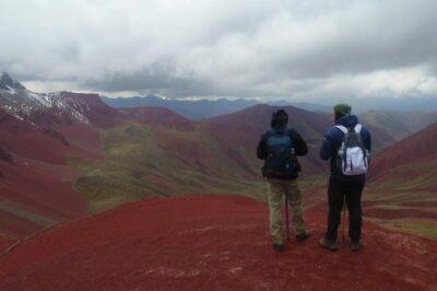 Colorful Mountain In The Cusco Region - Cusipata breakfast and the steady climb to Pulawasipata