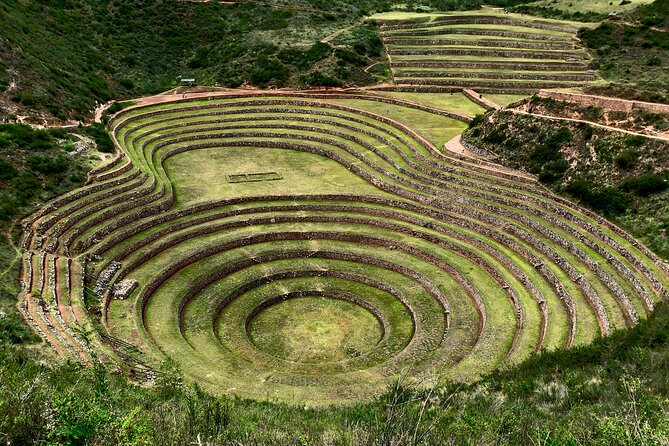 Complete Sacred Valley Tour Small group Pisac, Maras, Moray & Ollantaytambo - Moray’s terraced amphitheaters: crop testing on a massive scale