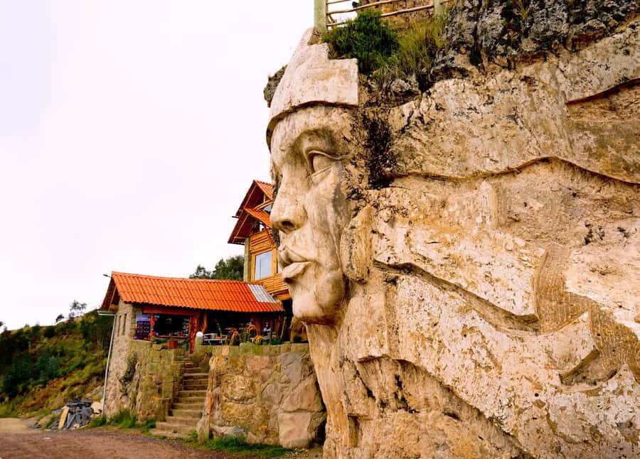 Cusco: Abode of the Gods ATV Tour with Transfer - Abode of the Gods (Morada de los Dioses): modern stone art with Inca-themed meaning