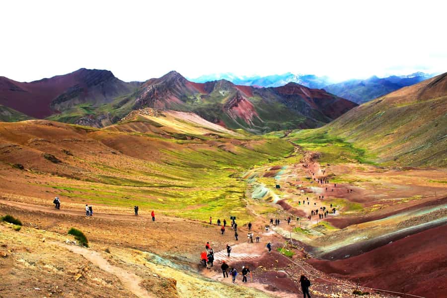 Cusco: Full-Day Rainbow Mountain & Red Valley Trekking Tour - Climbing Rainbow Mountain (5,036 m): The Big Prize in 1.5 Hours
