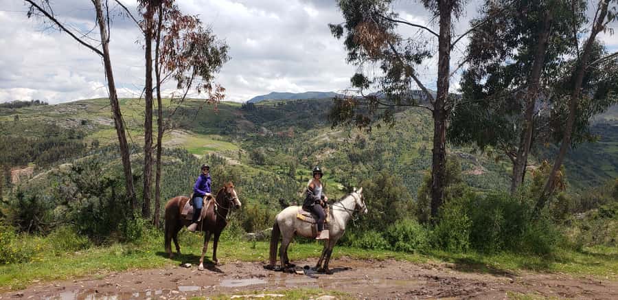 Cusco: Half-Day Horseback Riding at Devil's Balcony - The ride out of town: farms, animals, and calmer air