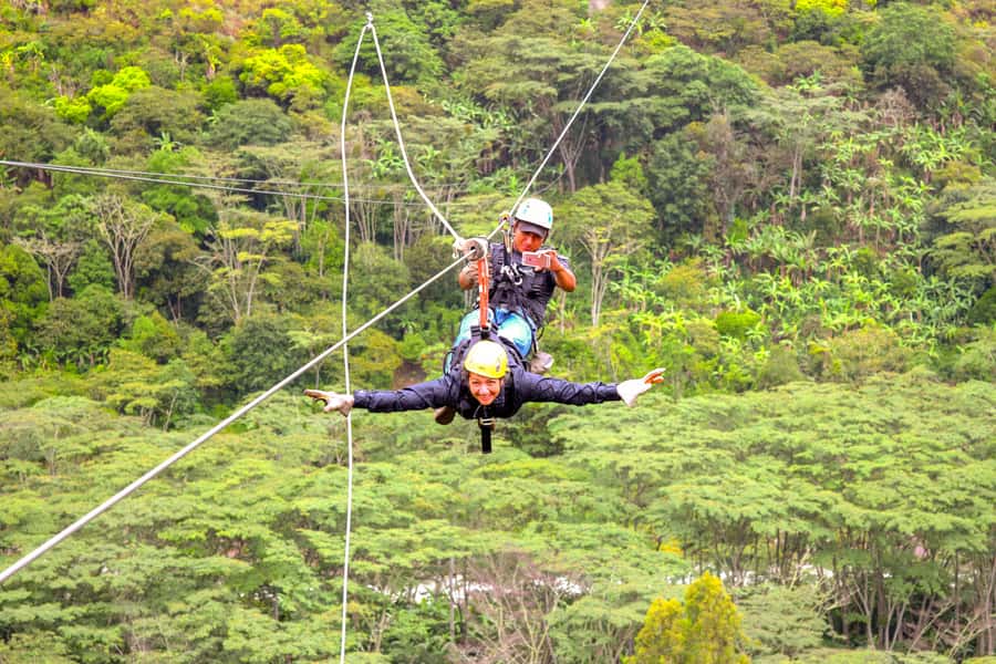 From Cusco: 4-Day Inca Jungle Adventure to Machu Picchu - Day 1: Malaga Pass bike ride, Huamanmarca lunch, optional Class III/IV rafting