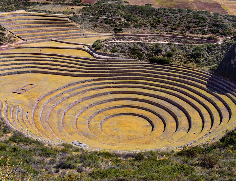 From Cusco: Moray, Maras Salt Mines & Chinchero Weavers Tour - Maras Salt Mines at Salineras: 3,000 pools and pre-Inca roots