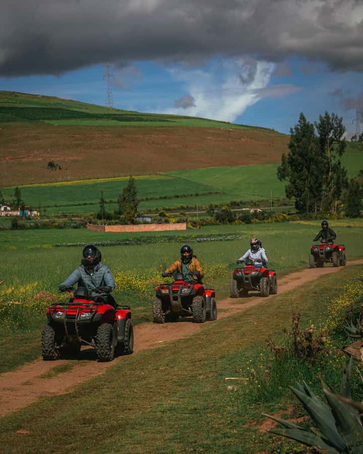 From Cusco: Quad bike tour Moray and Salt Mines - Riding the Honda TRX 250: what your first ATV day is really like