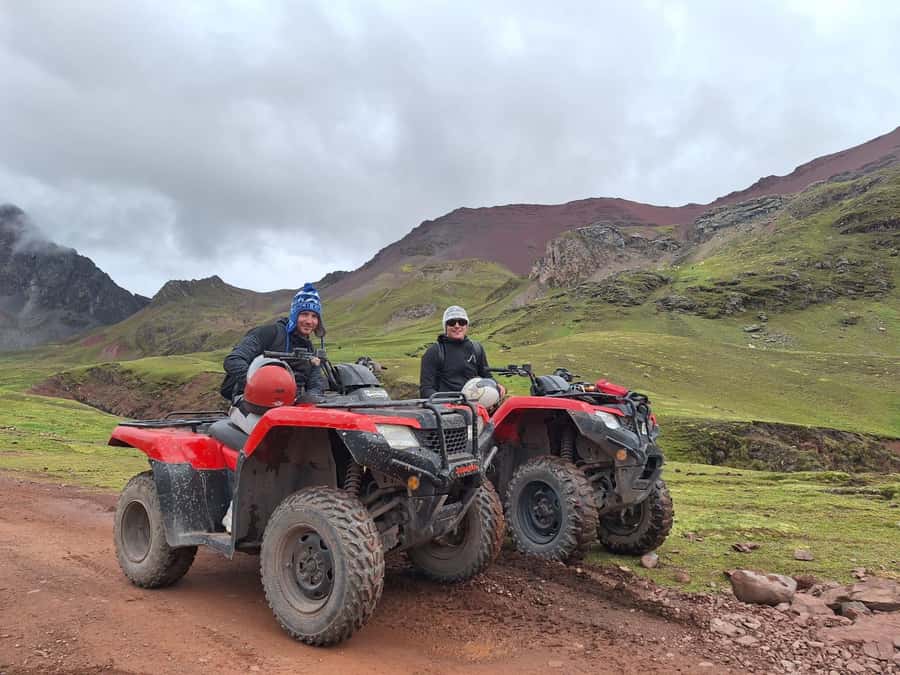 From cusco: Rainbow Mountain ATV Tour with meals - Rainbow Mountain itself: guided hour plus free time for photos