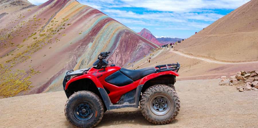 From Cusco: Rainbow Mountain in ATV Quad Bikes + meals - Getting Back Down: Lunch, Return, and the End-of-Day Drop-Off