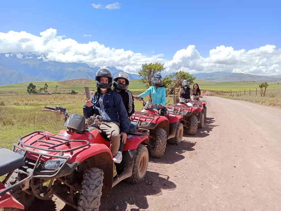From Cuzco: Salt Mines and Moray Ruins ATV Adventure - Getting to basecamp and starting your quad safely