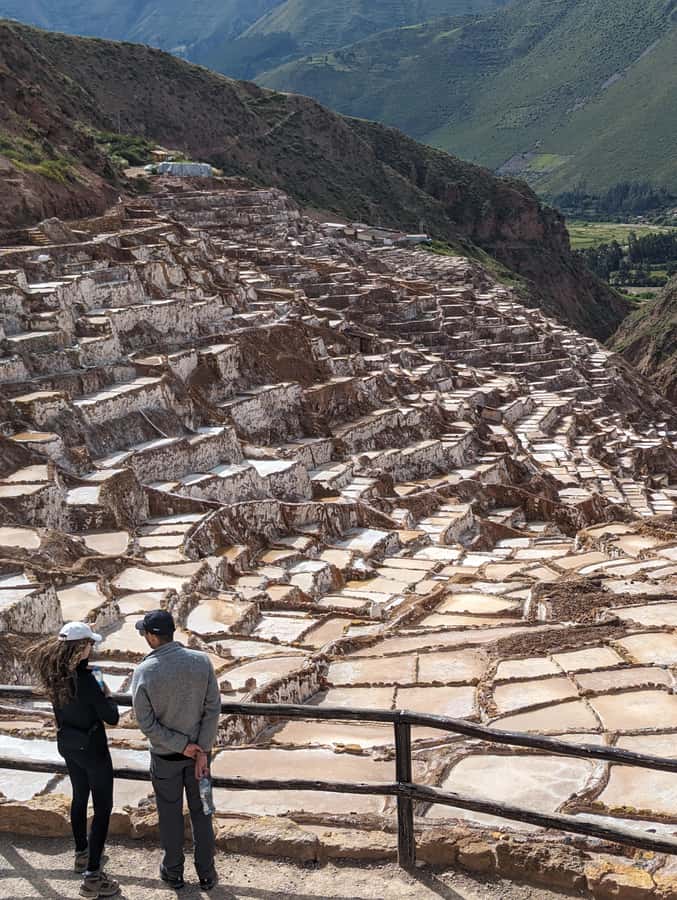 From Ollantaytambo:Moray, Salt Mines, Chinchero end in Cusco - Moray’s Circular Terraces: Inca Farming on Slopes That Don’t Cooperate
