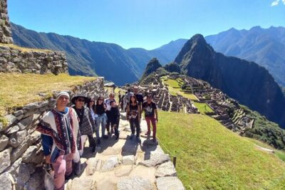 Machu picchu one day by train all included - The bus up to Machu Picchu and Circuit 2 entry