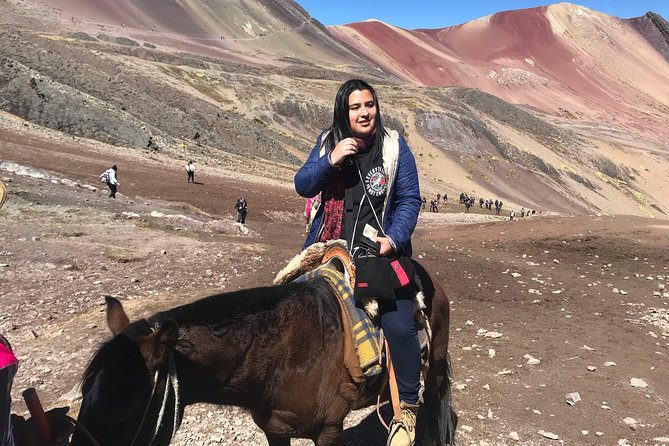 Private Rainbow Mountain Tour From Cusco – Vinicunca Rainbow Mountain - On the road: watching Ausangate Glacier views en route
