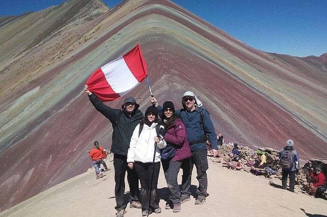 Rainbow Mountain Full-Day Tour from Cusco + Small Group! - The summit at Vinicunca: time to chase the best colors and angles