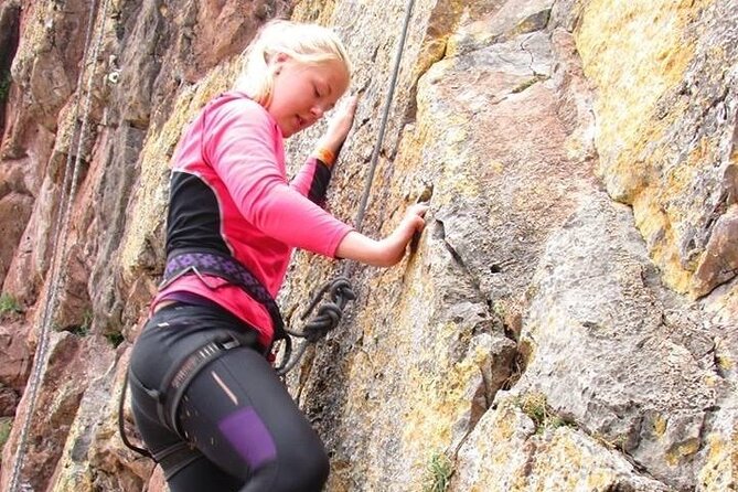 Rock Climbing full day - What you’ll see: views from the upper Cusco area and farm areas