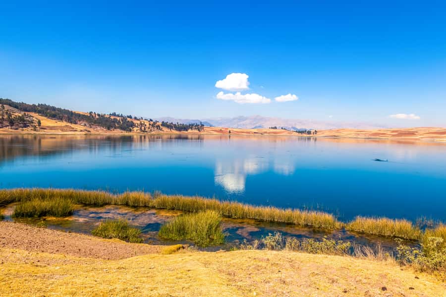 Sacred Valley: Huaypoo Lagoon and Maras by Quad Bike - ATV - Laguna de Huaypo: quick stop, big setting