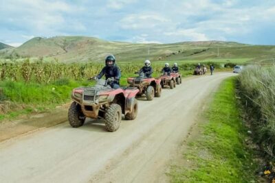 Sacred Valley: Huaypoo Lagoon and Maras by Quad Bike - ATV - From Cusco pickup to Cruz Pata training