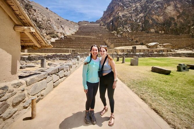 Sacred Valley of the Incas Tour with Moray & the Salt Mines - Chinchero textiles and Inca farming terraces with a church overlay